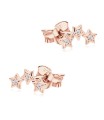 Triple Star Stud Earring STS-6941